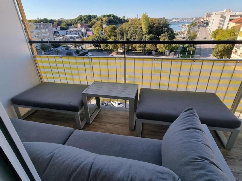 Ferienwohnung Sea View Balcony And Parking Zadar Exterior foto